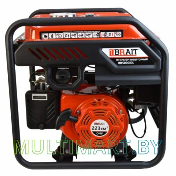 Бензиновый генератор Brait BR5000iOL картинка 5